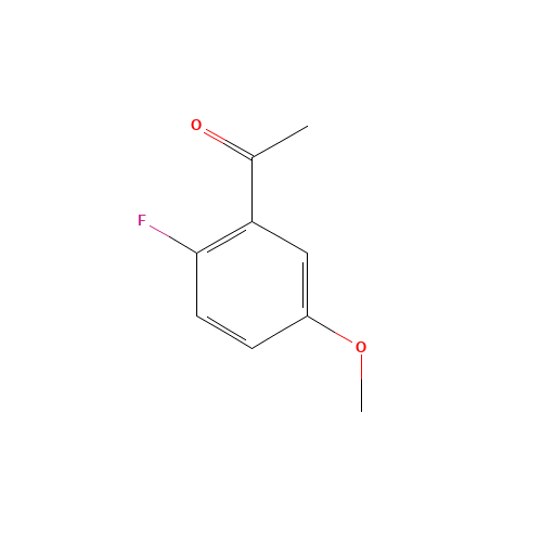 1-(2-fluoro-5-methoxyphenyl)ethanone (CAS: 80309-38-2) - Chemical Structure and Molecular Formula 