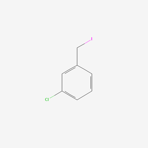 1-chloro-3-(iodomethyl)benzene (CAS: 70450-41-8) - Chemical Structure and Molecular Formula 