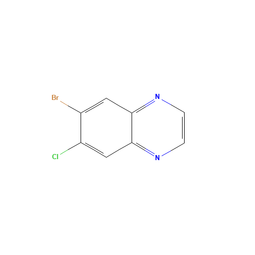 6-bromo-7-chloroquinoxaline (CAS: 1210047-58-7) - Related Chemical Product