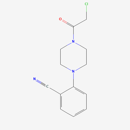 2-[4-(2-chloroacetyl)piperazin-1-yl]benzonitrile (CAS: 177488-98-1) - Related Chemical Product
