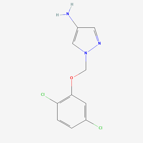 1-[(2,5-dichlorophenoxy)methyl]pyrazol-4-amine (CAS: 1006437-13-3) - Related Chemical Product