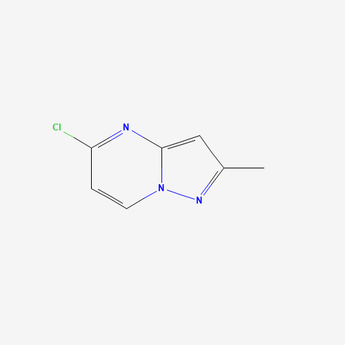 5-chloro-2-methylpyrazolo[1,5-a]pyrimidine (CAS: 189116-36-7) - Chemical Structure and Molecular Formula 