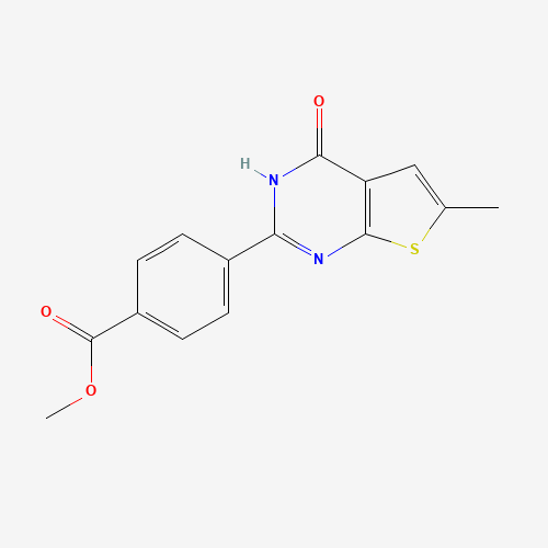 methyl 4-(6-methyl-4-oxo-3H-thieno[2,3-d]pyrimidin-2-yl)benzoate (CAS: 206666-21-9) - Related Chemical Product