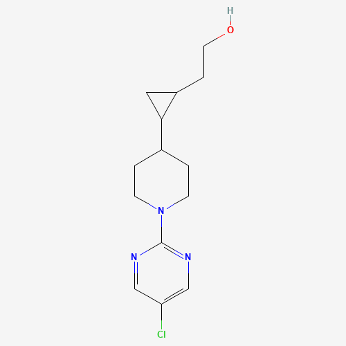 2-[2-[1-(5-chloropyrimidin-2-yl)piperidin-4-yl]cyclopropyl]ethanol (CAS: 1266336-57-5) - Related Chemical Product
