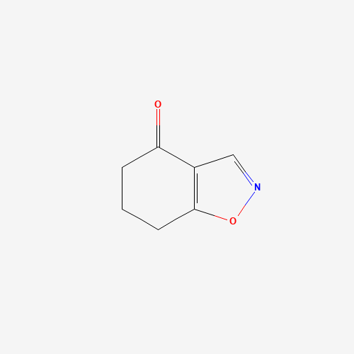 6,7-dihydro-5H-1,2-benzoxazol-4-one (CAS: 87287-41-0) - Chemical Structure and Molecular Formula 