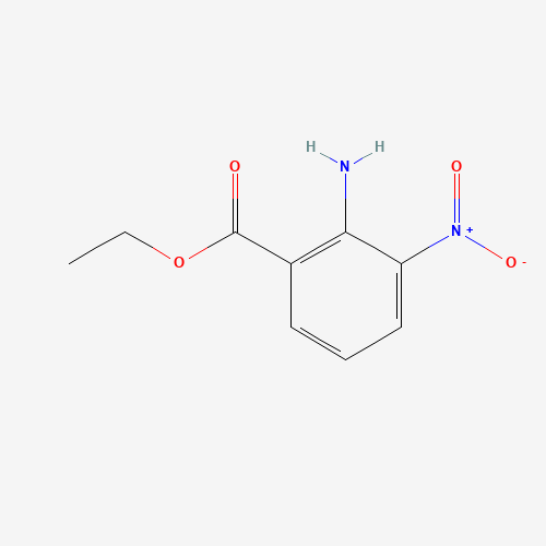 ethyl 2-amino-3-nitrobenzoate (CAS: 61063-11-4) - Chemical Structure and Molecular Formula 