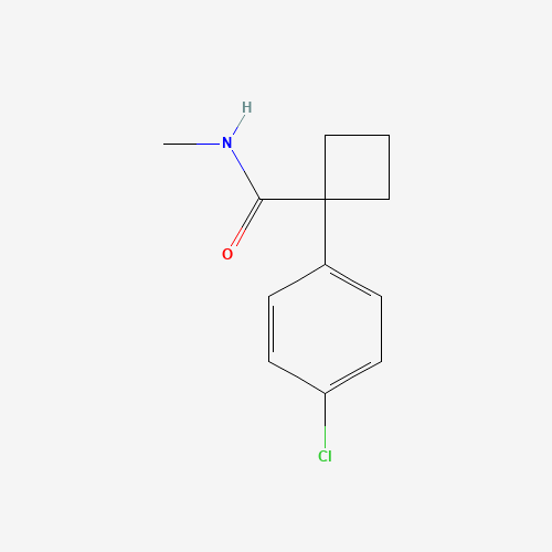 1-(4-chlorophenyl)-N-methylcyclobutane-1-carboxamide (CAS: 633701-50-5) - Related Chemical Product