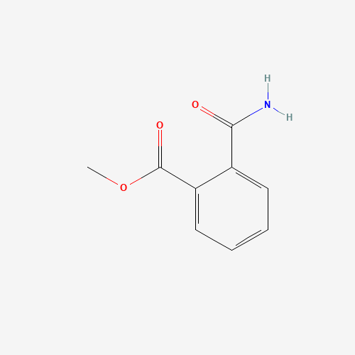 methyl 2-carbamoylbenzoate (CAS: 90564-02-6) - Chemical Structure and Molecular Formula 