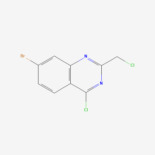 7-bromo-4-chloro-2-(chloromethyl)quinazoline (CAS: 573681-19-3) - Related Chemical Product