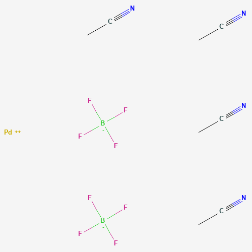 acetonitrile;palladium(2+);ditetrafluoroborate (CAS: 21797-13-7) - Related Chemical Product