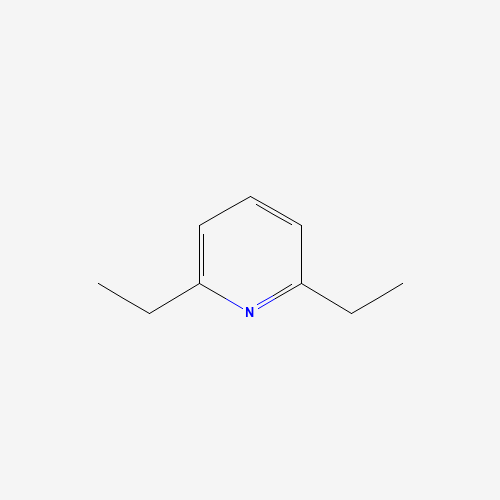 2,6-diethylpyridine (CAS: 935-28-4) - Chemical Structure and Molecular Formula 