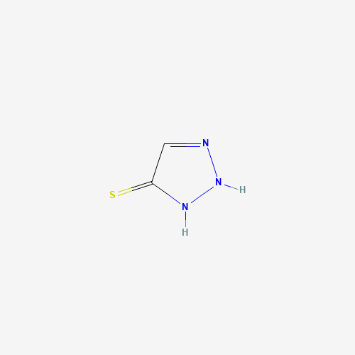1,2-dihydrotriazole-5-thione (CAS: 6440-06-8) - Chemical Structure and Molecular Formula 