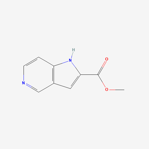 methyl 1H-pyrrolo[3,2-c]pyridine-2-carboxylate (CAS: 853685-78-6) - Chemical Structure and Molecular Formula 