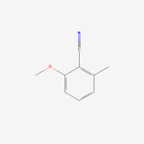 2-methoxy-6-methylbenzonitrile (CAS: 53005-44-0) - Chemical Structure and Molecular Formula 