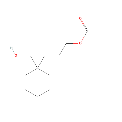 3-[1-(hydroxymethyl)cyclohexyl]propyl acetate (CAS: 518285-07-9) - Related Chemical Product
