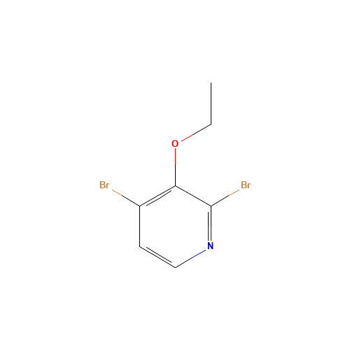 2,4-dibromo-3-ethoxypyridine (CAS: 847901-91-1) - Related Chemical Product
