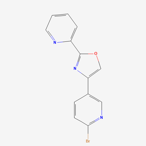 4-(6-bromopyridin-3-yl)-2-pyridin-2-yl-1,3-oxazole (CAS: 1207747-07-6) - Related Chemical Product