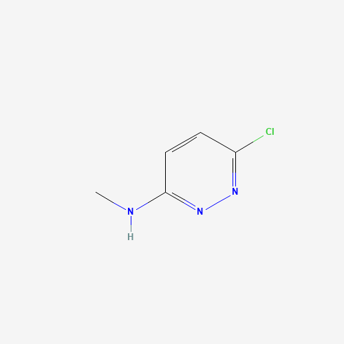 6-chloro-N-methylpyridazin-3-amine (CAS: 14959-32-1) - Chemical Structure and Molecular Formula 