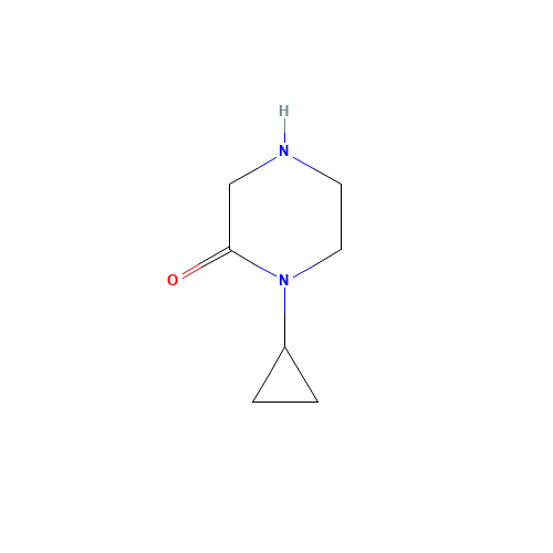 1-cyclopropylpiperazin-2-one (CAS: 907972-23-0) - Related Chemical Product