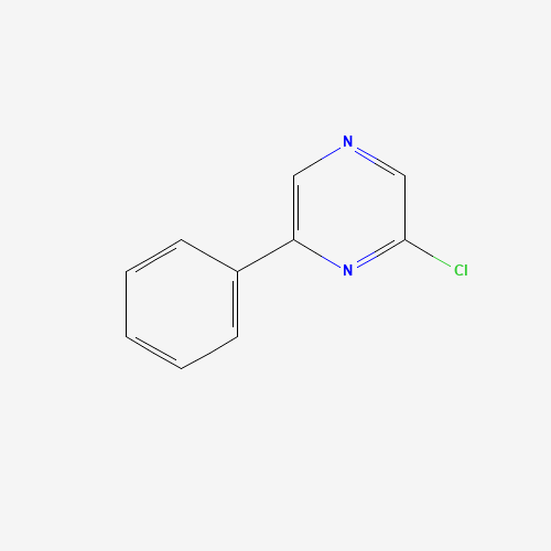 2-chloro-6-phenylpyrazine (CAS: 41270-62-6) - Chemical Structure and Molecular Formula 