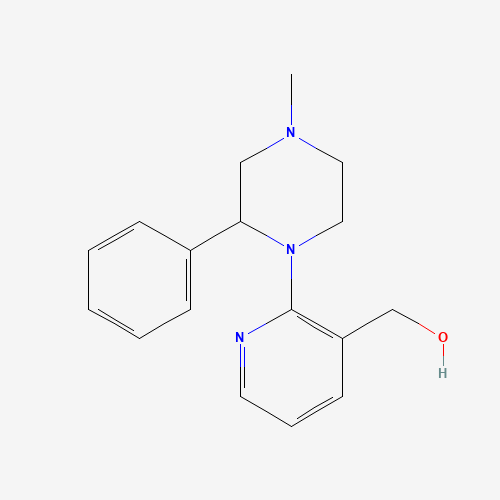 [2-(4-methyl-2-phenylpiperazin-1-yl)pyridin-3-yl]methanol (CAS: 337376-18-8) - Related Chemical Product