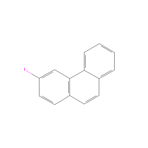 3-iodophenanthrene (CAS: 33240-31-2) - Chemical Structure and Molecular Formula 
