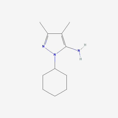 2-cyclohexyl-4,5-dimethylpyrazol-3-amine (CAS: 1250595-39-1) - Related Chemical Product