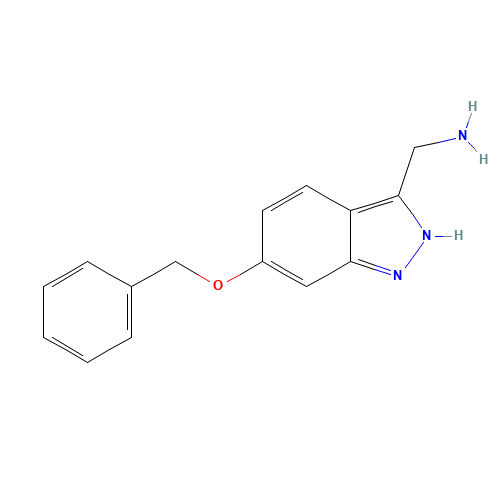 (6-phenylmethoxy-2H-indazol-3-yl)methanamine (CAS: 885271-08-9) - Related Chemical Product