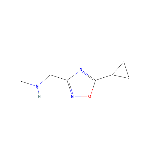 1-(5-cyclopropyl-1,2,4-oxadiazol-3-yl)-N-methylmethanamine (CAS: 1177299-92-1) - Related Chemical Product