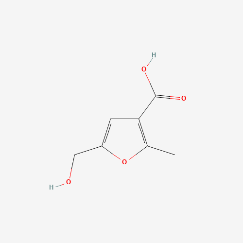 5-(hydroxymethyl)-2-methylfuran-3-carboxylic acid (CAS: 15341-68-1) - Chemical Structure and Molecular Formula 