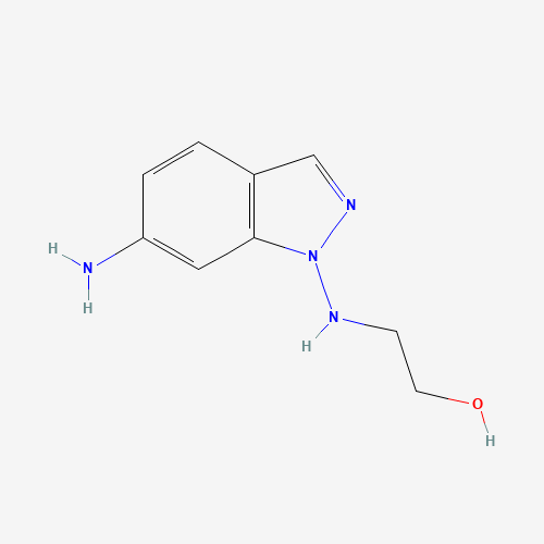 2-[(6-aminoindazol-1-yl)amino]ethanol (CAS: 877472-57-6) - Related Chemical Product