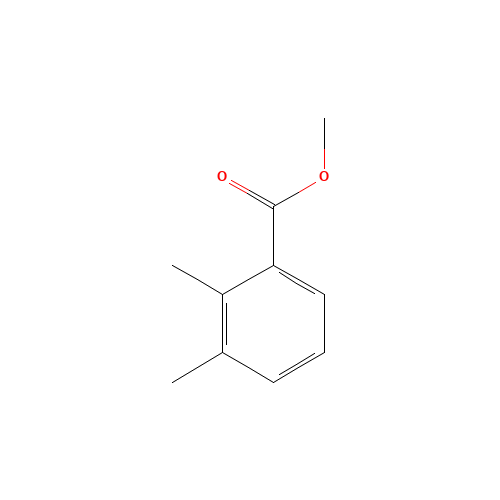 methyl 2,3-dimethylbenzoate (CAS: 15012-36-9) - Chemical Structure and Molecular Formula 