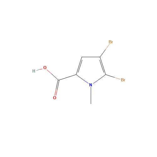 4,5-dibromo-1-methylpyrrole-2-carboxylic acid (CAS: 66067-06-9) - Related Chemical Product