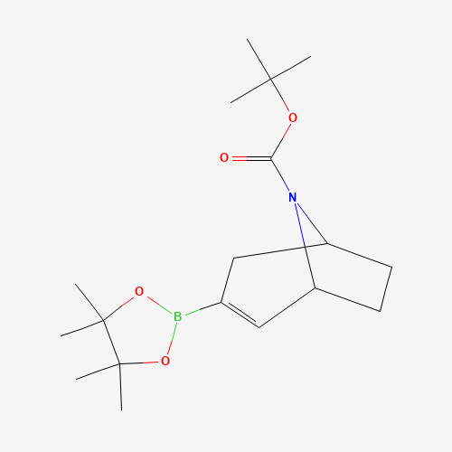 tert-butyl 3-(4,4,5,5-tetramethyl-1,3,2-dioxaborolan-2-yl)-8-azabicyclo[3.2.1]oct-3-ene-8-carboxylate (CAS: 900503-08-4) - Related Chemical Product