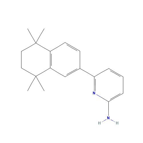 6-(5,5,8,8-tetramethyl-6,7-dihydronaphthalen-2-yl)pyridin-2-amine (CAS: 1312464-69-9) - Related Chemical Product