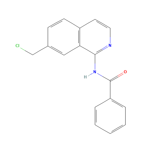 N-[7-(chloromethyl)isoquinolin-1-yl]benzamide (CAS: 862845-69-0) - Related Chemical Product
