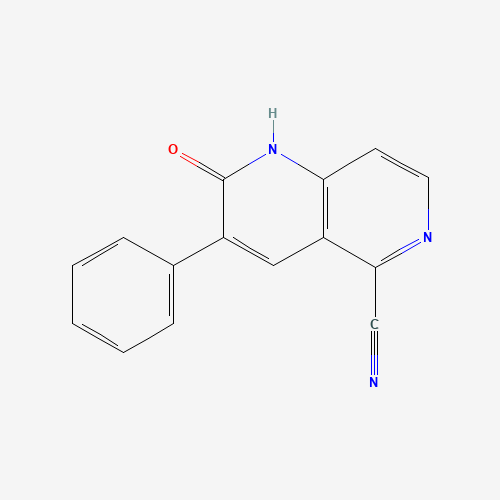 2-oxo-3-phenyl-1H-1,6-naphthyridine-5-carbonitrile (CAS: 1238324-43-0) - Related Chemical Product