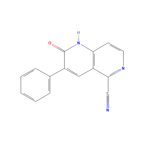 2-oxo-3-phenyl-1H-1,6-naphthyridine-5-carbonitrile (CAS: 1238324-43-0) - Related Chemical Product