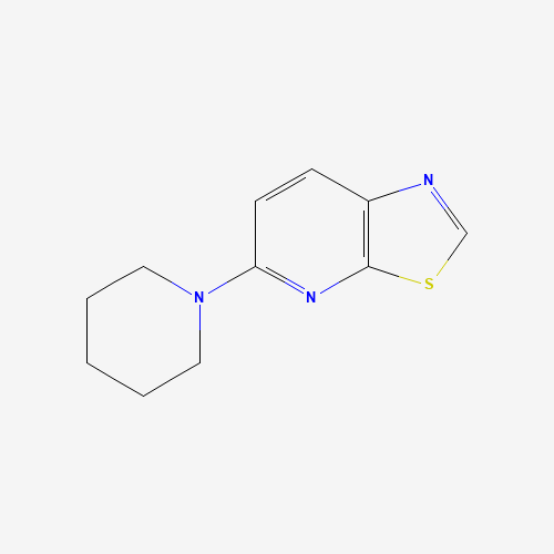 5-piperidin-1-yl-[1,3]thiazolo[5,4-b]pyridine (CAS: 1206718-41-3) - Chemical Structure and Molecular Formula 