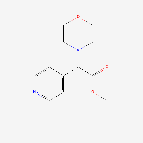 ethyl 2-morpholin-4-yl-2-pyridin-4-ylacetate (CAS: 1229620-66-9) - Related Chemical Product