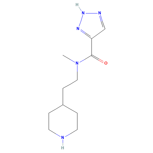 N-methyl-N-(2-piperidin-4-ylethyl)-2H-triazole-4-carboxamide (CAS: 1613513-54-4) - Related Chemical Product