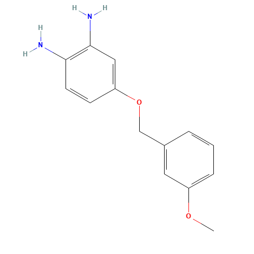 4-[(3-methoxyphenyl)methoxy]benzene-1,2-diamine (CAS: 1043424-77-6) - Related Chemical Product