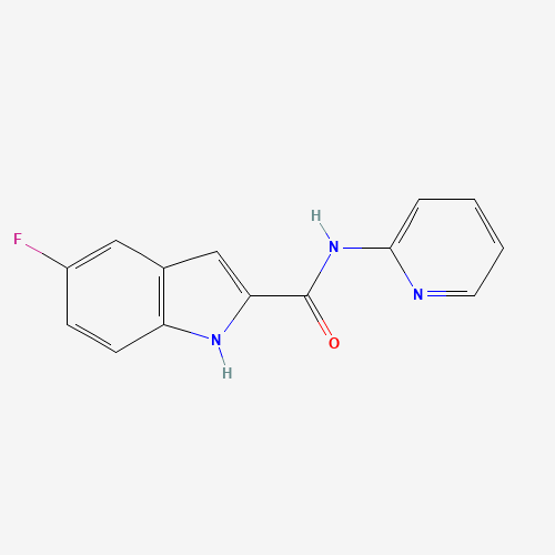 5-fluoro-N-pyridin-2-yl-1H-indole-2-carboxamide (CAS: 518060-39-4) - Related Chemical Product