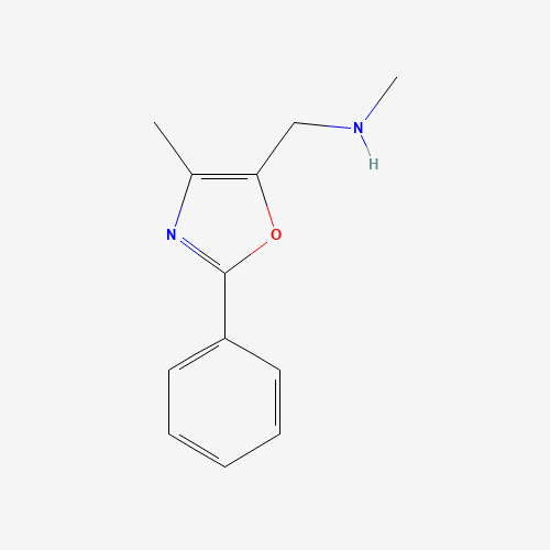 N-methyl-1-(4-methyl-2-phenyl-1,3-oxazol-5-yl)methanamine (CAS: 1031843-28-3) - Related Chemical Product
