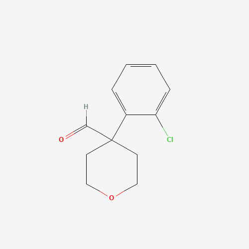 4-(2-chlorophenyl)oxane-4-carbaldehyde (CAS: 902836-47-9) - Related Chemical Product
