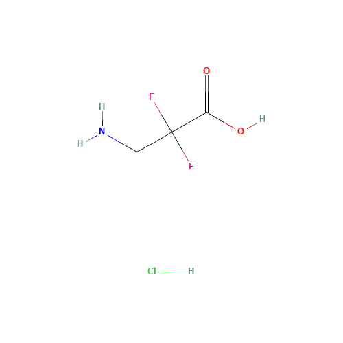 3-amino-2,2-difluoropropanoic acid;hydrochloride (CAS: 1159825-06-5) - Related Chemical Product