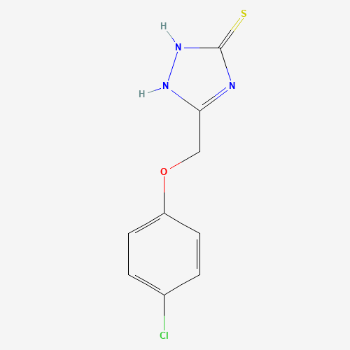 5-[(4-chlorophenoxy)methyl]-1,2-dihydro-1,2,4-triazole-3-thione (CAS: 113056-45-4) - Related Chemical Product