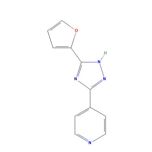4-[5-(furan-2-yl)-1H-1,2,4-triazol-3-yl]pyridine (CAS: 36646-17-0) - Related Chemical Product