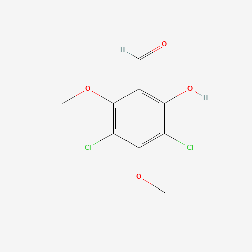 3,5-dichloro-2-hydroxy-4,6-dimethoxybenzaldehyde (CAS: 38730-66-4) - Related Chemical Product