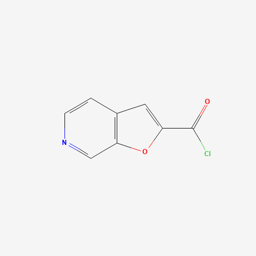 furo[2,3-c]pyridine-2-carbonyl chloride (CAS: 465531-08-2) - Chemical Structure and Molecular Formula 